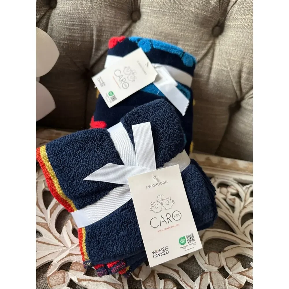 Caro Cars Hand Towels & Wash Clothes NEW